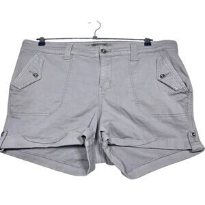 Torrid Lilac Stretch Cargo Shorts Size 20